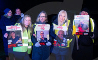 500 days since the tragic events of October 7th with a candle-lighting vigil in North London, UK