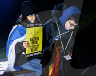 500 days since the tragic events of October 7th with a candle-lighting vigil in North London, UK