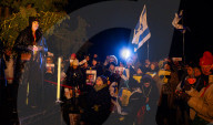 500 days since the tragic events of October 7th with a candle-lighting vigil in North London, UK