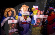 500 days since the tragic events of October 7th with a candle-lighting vigil in North London, UK
