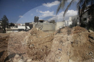 West Bank homes damaged by Israeli military raid