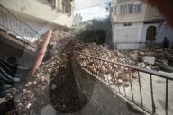 West Bank homes damaged by Israeli military raid