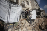 West Bank homes damaged by Israeli military raid