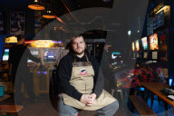 'There's no stress': gamers go offline in retro console revival.  RetroSix in the Four Quarters arcade game bar