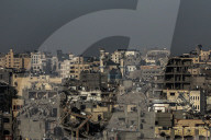 Gaza destruction after Israeli air strikes