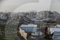 Gaza destruction after Israeli air strikes