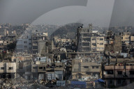Gaza destruction after Israeli air strikes
