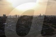 Gaza destruction after Israeli air strikes