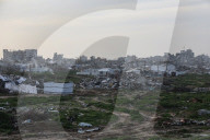 Gaza destruction after Israeli air strikes