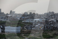 Gaza destruction after Israeli air strikes
