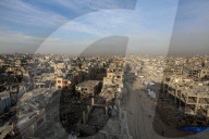 Gaza destruction after Israeli air strikes