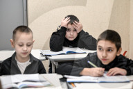 Underground school opens in Zaporizhzhia region as Russia targets children