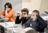 Underground school opens in Zaporizhzhia region as Russia targets children
