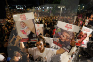 Tel Aviv vigils call for the return Israelis kidnapped by Hamas