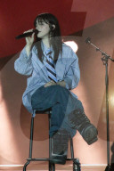 Billie Eilish Finneas performing at Global Citizen in Paris