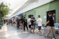 MYANMAR-KAYIN STATE-ILLEGAL ALIENS-ARREST