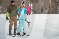 War veterans visit adaptive skiing training session in Kyiv