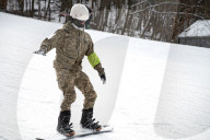 War veterans visit adaptive skiing training session in Kyiv
