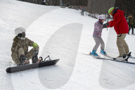 War veterans visit adaptive skiing training session in Kyiv