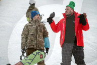 War veterans visit adaptive skiing training session in Kyiv