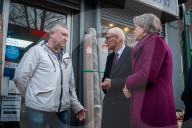 Home Secretary Yvette Cooper and Pat McFadden visits Wolverhampton