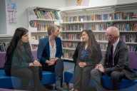 Home Secretary Yvette Cooper and Pat McFadden visits Wolverhampton