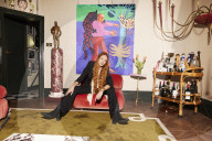 Fashion designer Harris Reed on the 'divine, gilded creativity' of his Holland Park home.