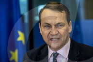 Polish Foreign Minister Rados?aw Sikorski outlines Poland's EU Presidency priorities at EU Parliament in Brussels, Belgium