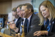 Polish Foreign Minister Rados?aw Sikorski outlines Poland's EU Presidency priorities at EU Parliament in Brussels, Belgium
