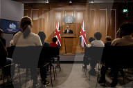 Prime Minister Keir Starmer hosts children's press conference