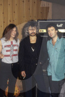 Michael 'Würzel' Burston, Phil 'Philthy Animal' Taylor, Phil 'Wizzö' Campbell (Motörhead)