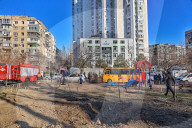 Aftermath of Russian massive drone attack on Odesa