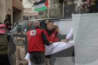 Al-Qassam Brigades hand over hostage Bibas family bodies