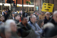 Protesters clash at UKIP protest