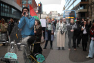 Protesters clash at UKIP protest