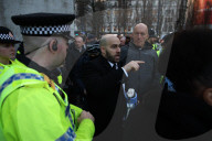 Protesters clash at UKIP protest