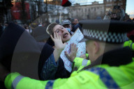 Protesters clash at UKIP protest
