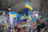 \Solidarity With Ukraine' March London