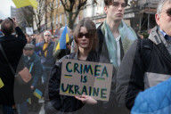 \Solidarity With Ukraine' March London