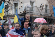 \Solidarity With Ukraine' March London