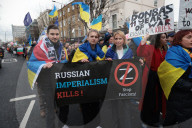 \Solidarity With Ukraine' March London