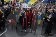 \Solidarity With Ukraine' March London