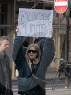 \Solidarity With Ukraine' March London