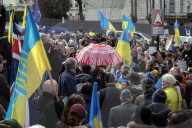 \Solidarity With Ukraine' March London