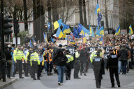\Solidarity With Ukraine' March London