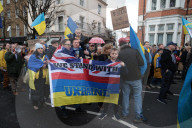 \Solidarity With Ukraine' March London