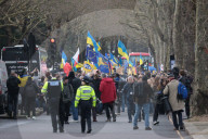 \Solidarity With Ukraine' March London