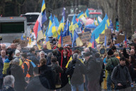 \Solidarity With Ukraine' March London