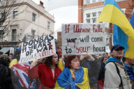 \Solidarity With Ukraine' March London