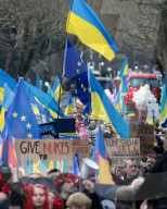 \Solidarity With Ukraine' March London